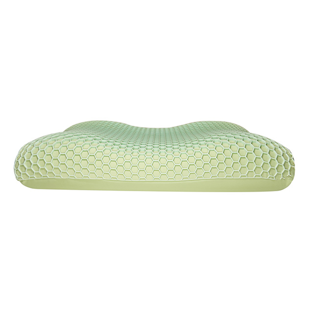 Almohada TPE Planets Purple Harmony para dormir, rejilla elástica de apoyo hexagonal con 100% espuma viscoelástica suave, alivia el núcleo