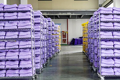 fábrica de producción de almohadas tpe8