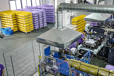fábrica de producción de almohadas tpe1